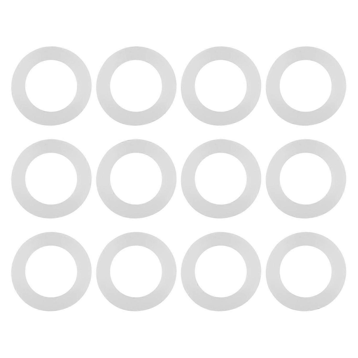 High quality 12pcs silicone flat pads (1 inch)