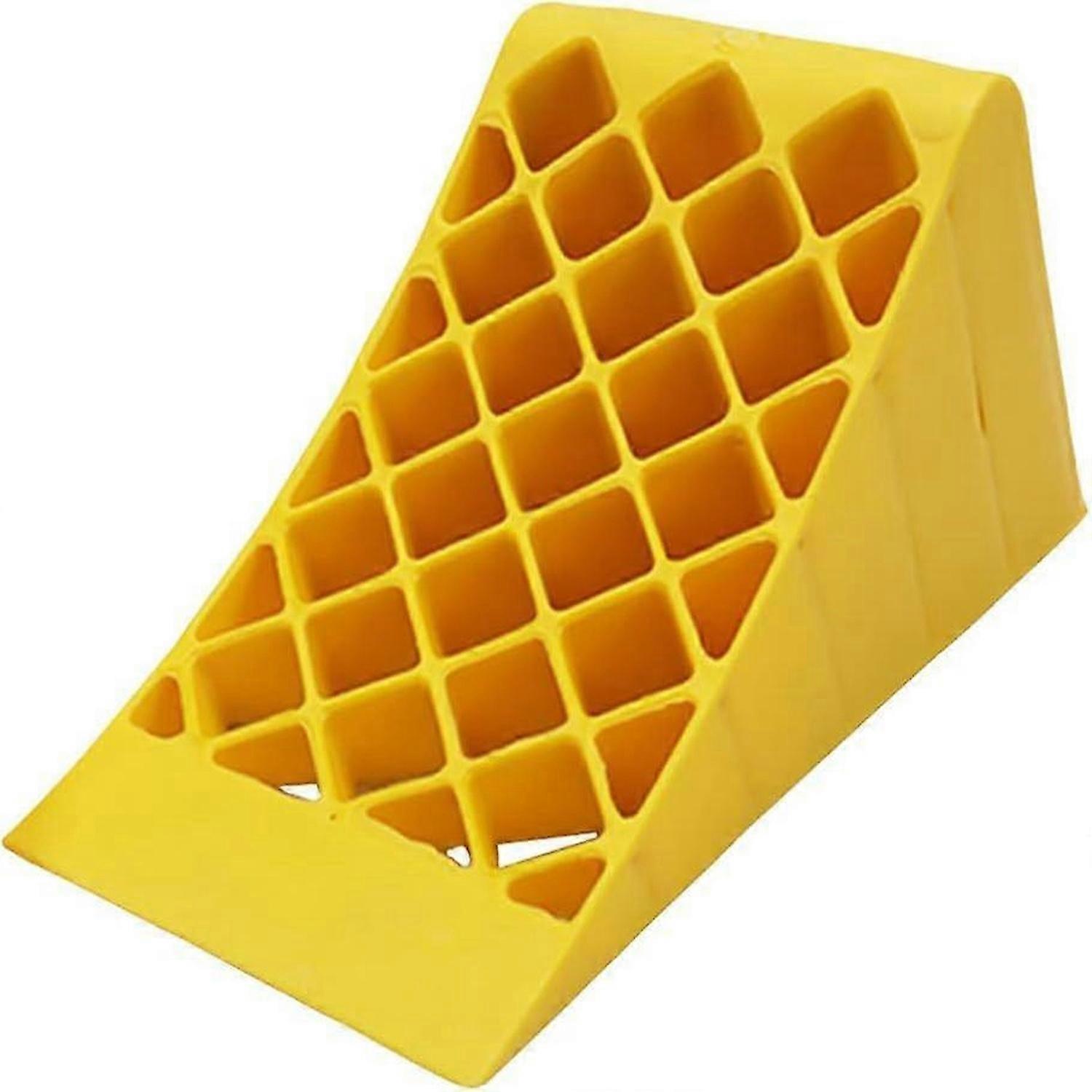 צ'וקים גלגלים כבדים גומי גלגל בלוק פקק צמיגים מלפנים ומאחור למשאית נגרר סירת רכב