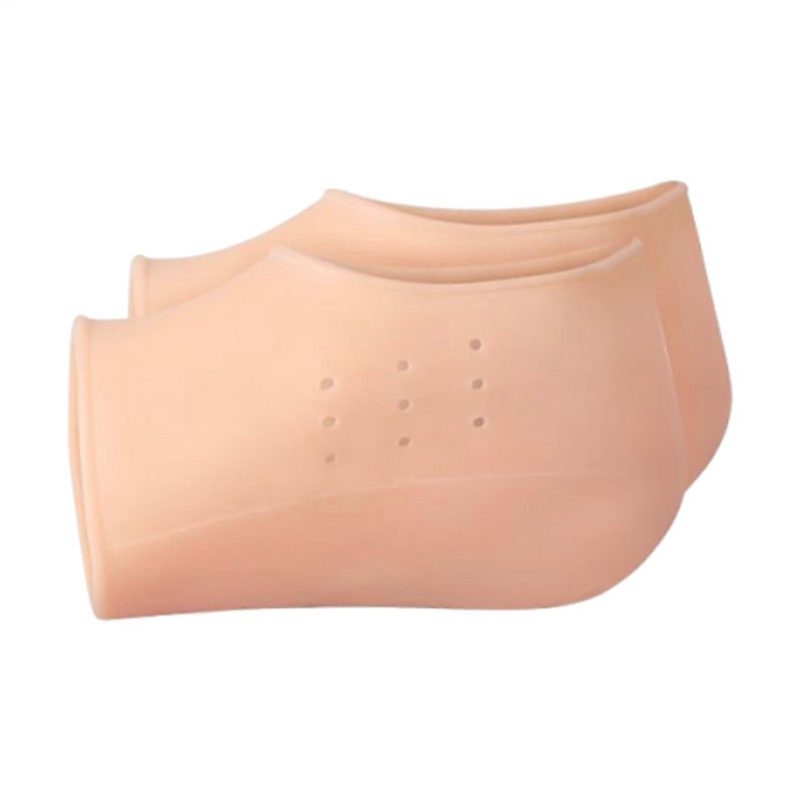 Silicone Height Increase Insole  Half Height Heel Protector, Elastic Lifting Shoe Inserts For Teens And Adults