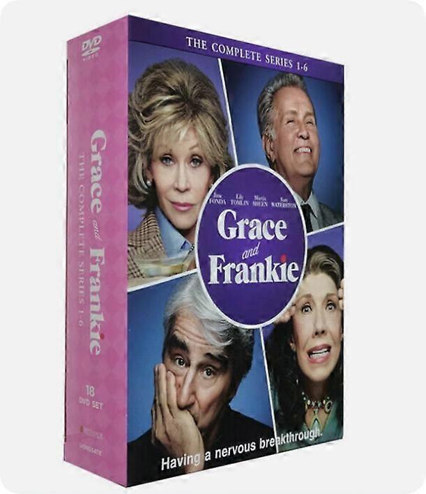 Grace and Frankie The Complete Series 18 DVD Set Seasons 1-6 english version