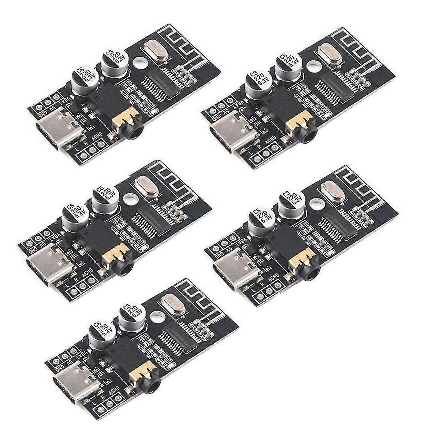 5PCS -M28 Wireless Bluetooth Audio Receiver Board Module HIFI DIY Amplifier Board Bluetooth 4.2 HIFI DIY Module,A