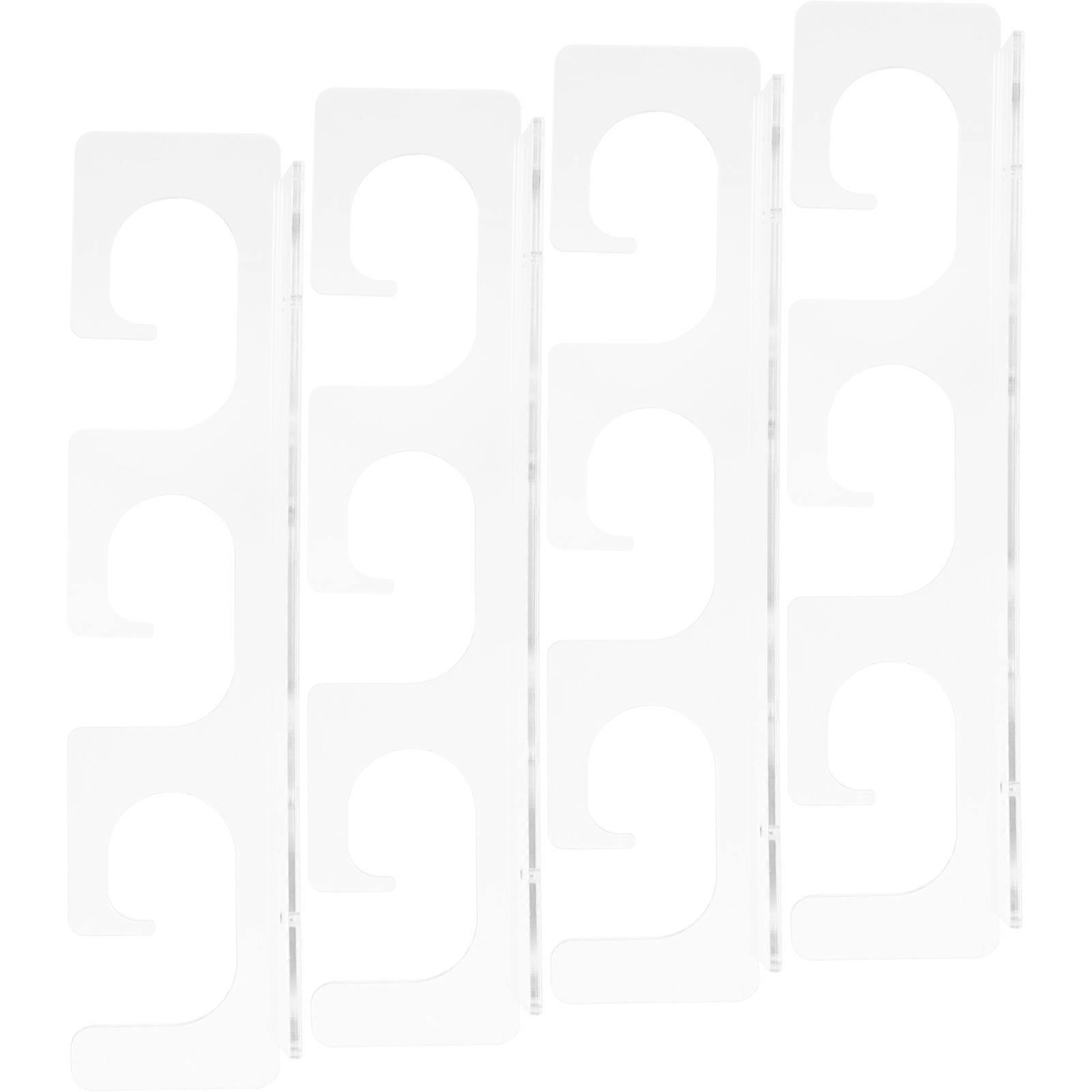 Acrylic Fishing Rod Holder Wall Mounted for Storage 6Pairs Rod Racks