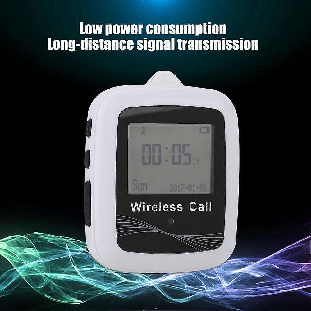 Caregiver Wireless Pager System CTW07 1 Receiver +10 Waterproof 60x60x25mm