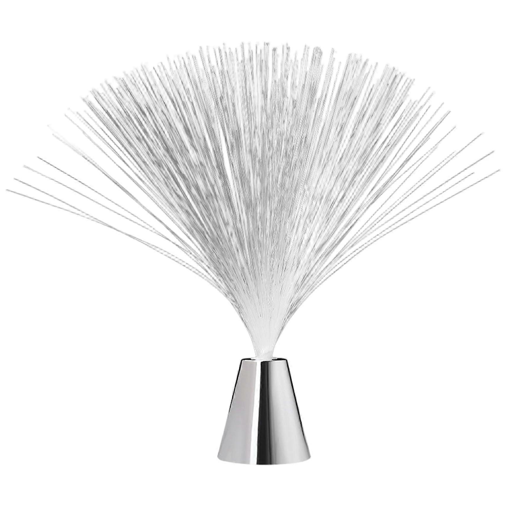Fiber Optic Light Color Changing Night Light With Cone Base Sensory Bedside Mood Lamp For Christmas Year Decor
