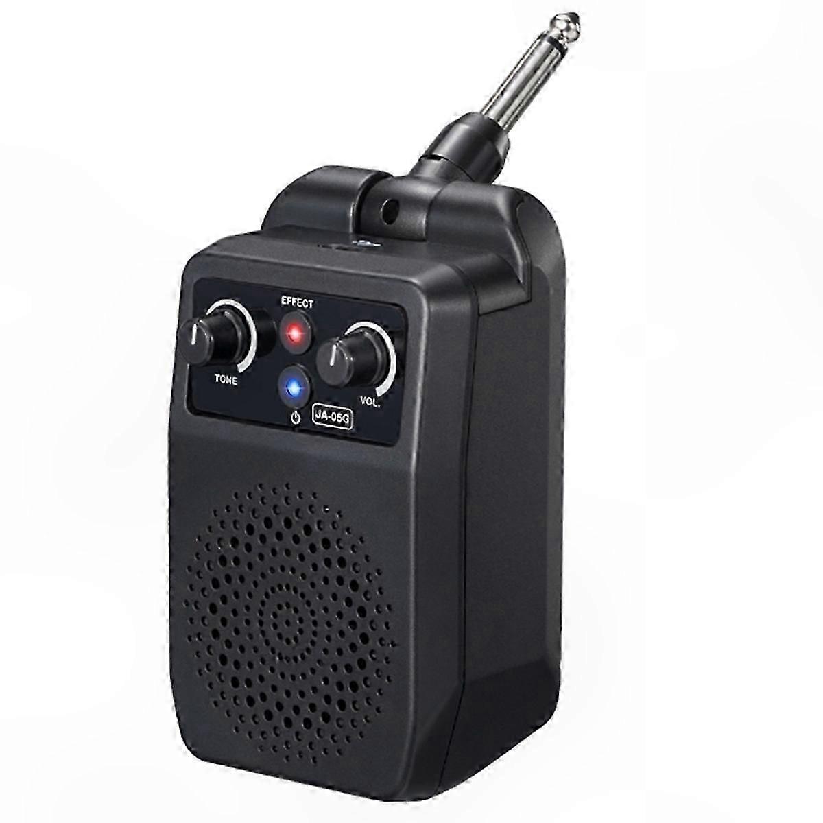 Portable 5W Mini Guitar Amplifier with Bluetooth, Built-in Effects, and Rechargeable Battery for Electric Guitars