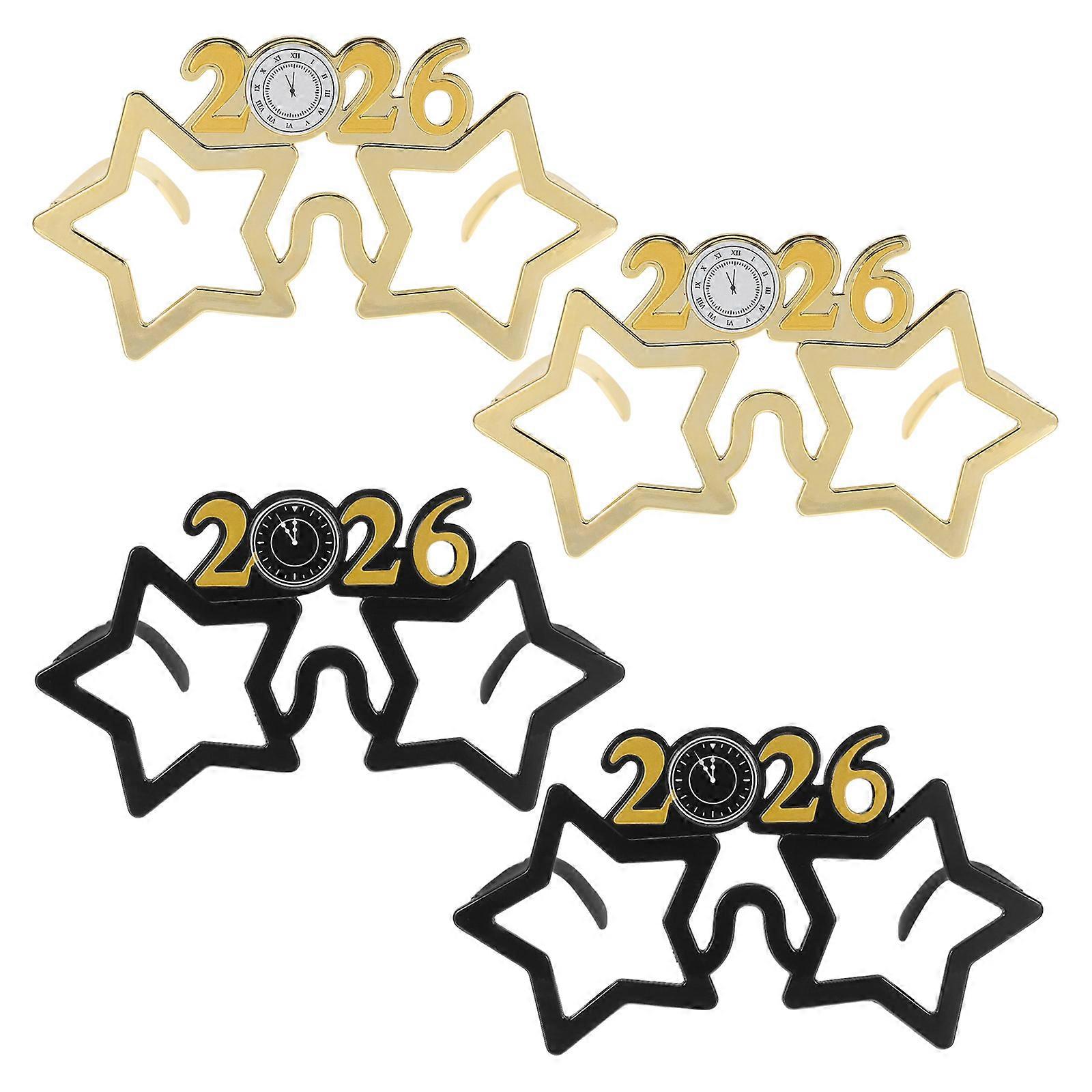 2026 Party Glasses for New Years Eve 20Pcs Durable Plastic Accessories