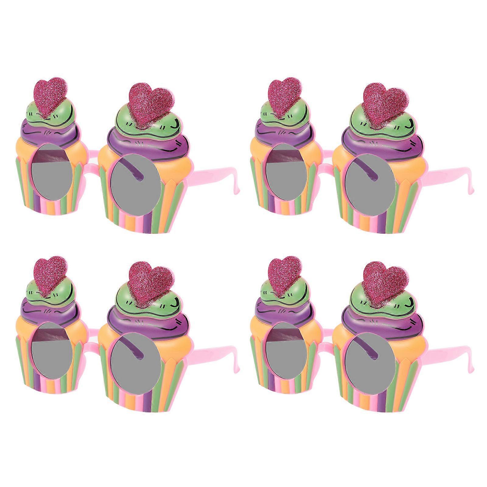 Party Sunglasses Creative Eyeglasses for Decoration Use 2Pcs