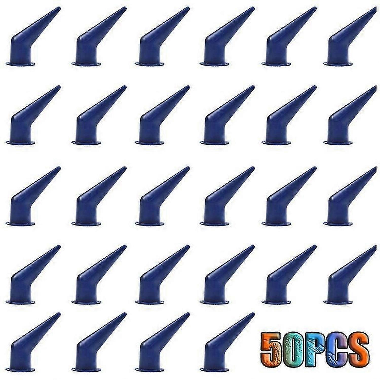 50 Pieces 45° Angle Nozzle for Bulk Caulk, Cones Caulking Applicator