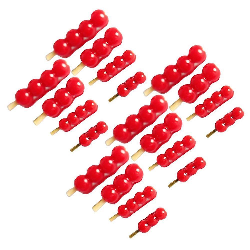 Simulation Candied Mini House Accessories for Decoration 20Pcs Set