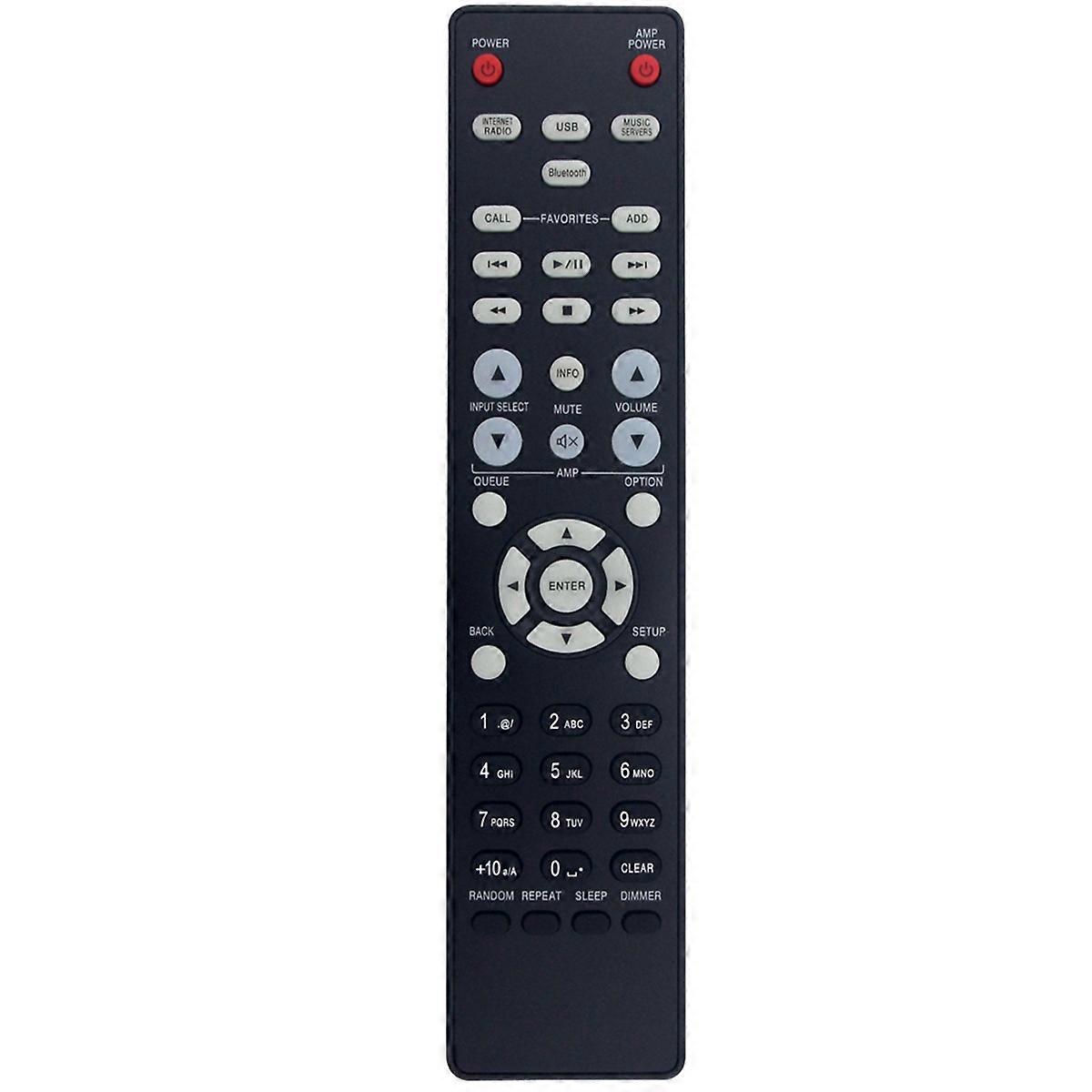 Replace RC-1224 Remote Control for AV Audio System