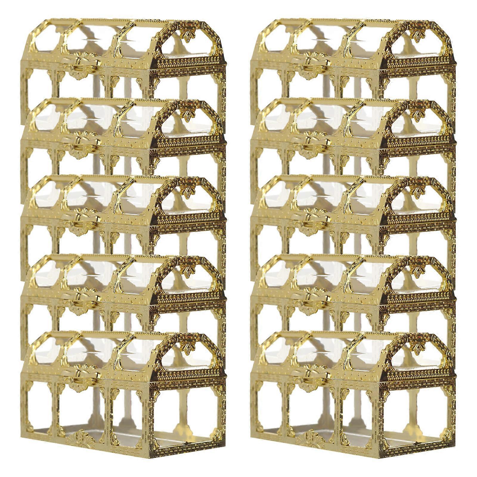 Wedding Candy Boxes Plastic Goodies Boxes for 84Pcs Storage