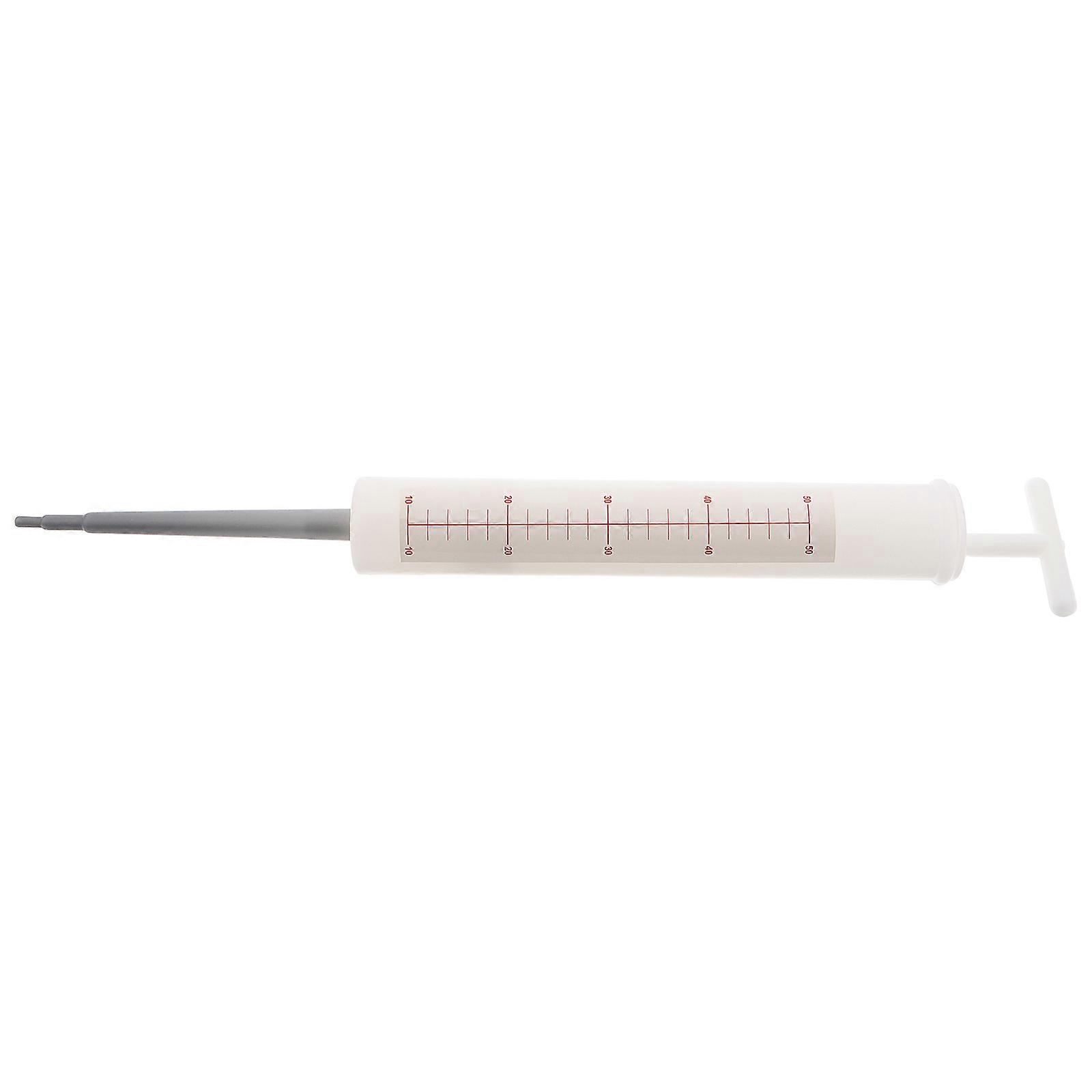 Fake Syringe Doctor Cosplay Tool with Giant Injector Prop 2Pcs Plastic