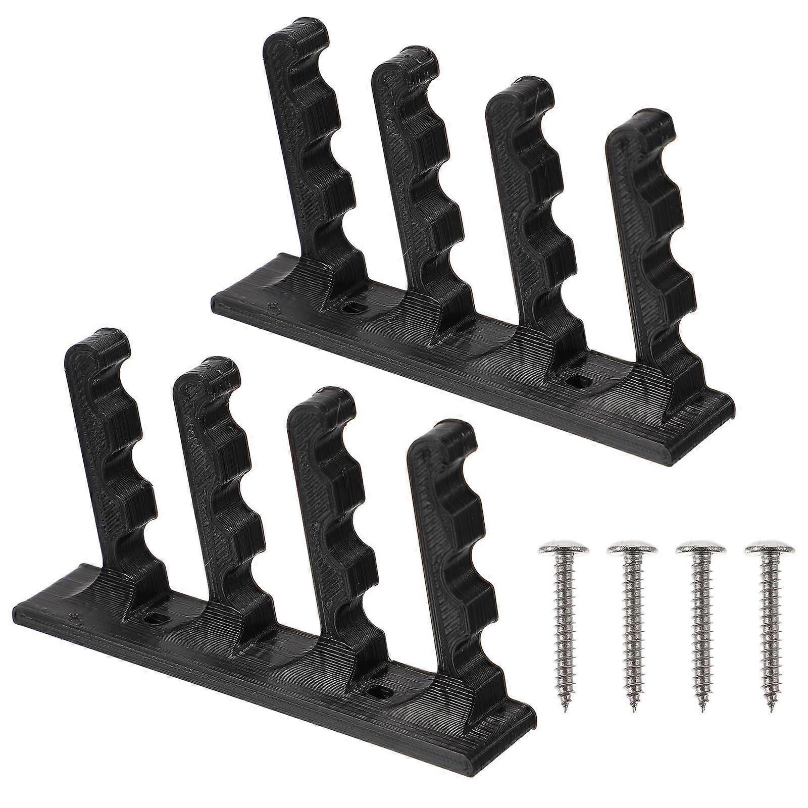 Bow Rack Bow and Arrow Wall Bracket for 4Pcs Storage Holders