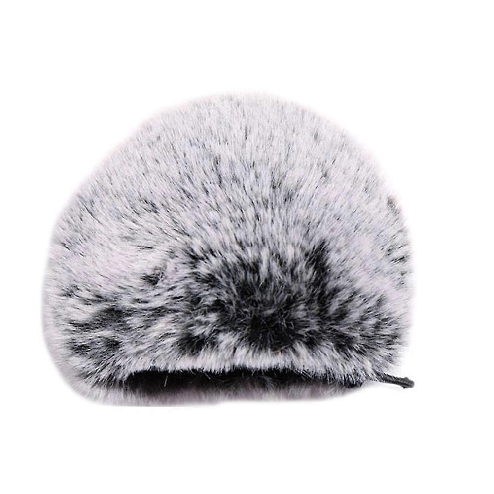 Windproof Microphone Cover for Splash Protection with 4Pcs Plush Covers