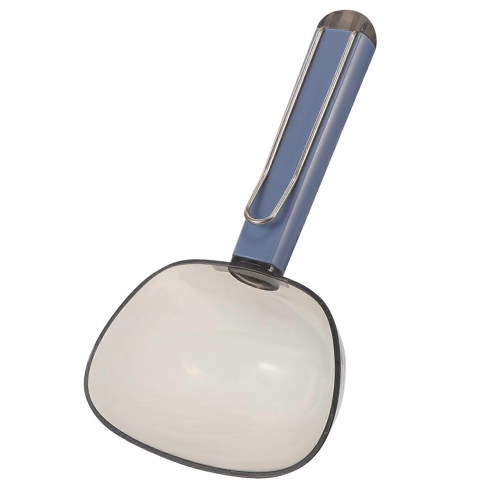 Small Pet Food Spoon 2Pcs Certified Durable Plastic Scoop For Feeding Dogs And Cats Perfect For Home And Outdoor Use