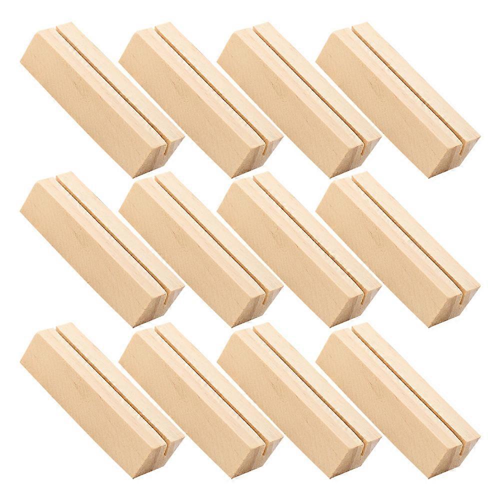 Rectangular Wooden Photo Stand Holder for Office Use 120Pcs