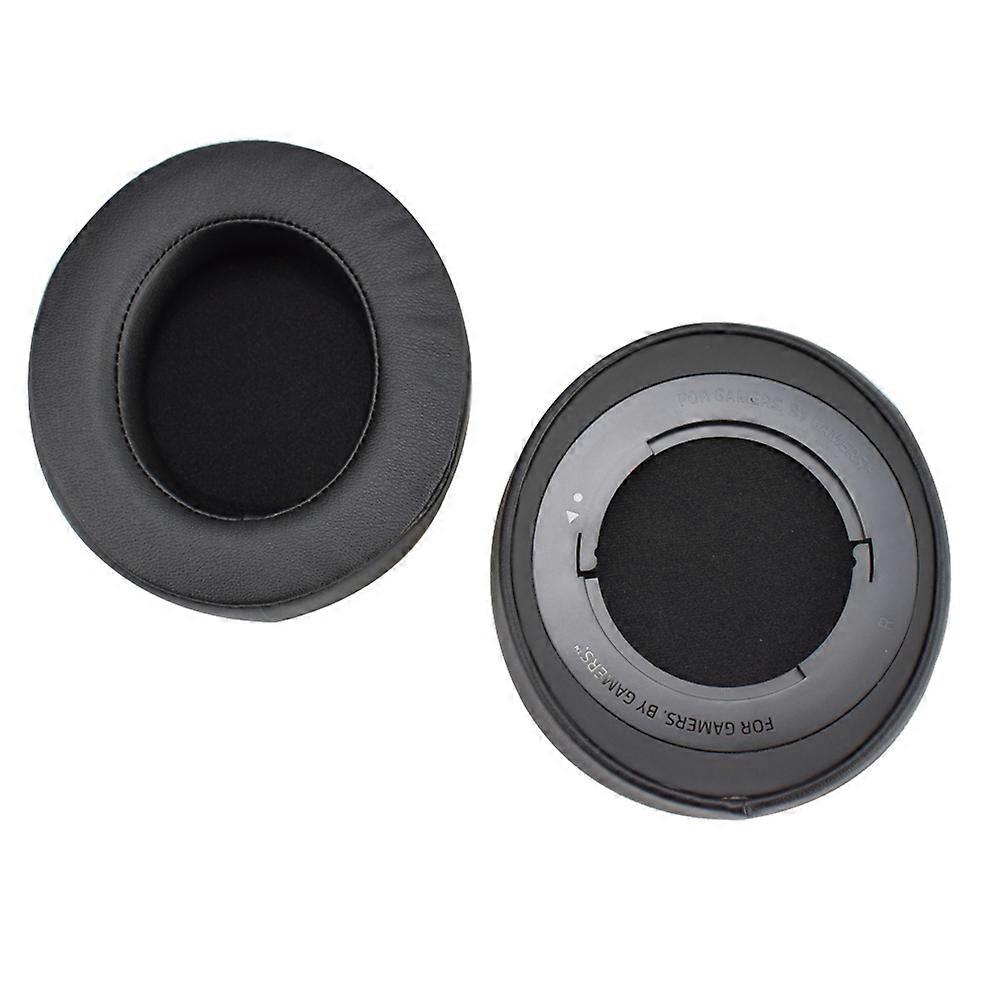 Headset Replacement Ear Pads Easy Installation Professional Design For Kraken 7.1 V2 Daily Use Black 1 Pair