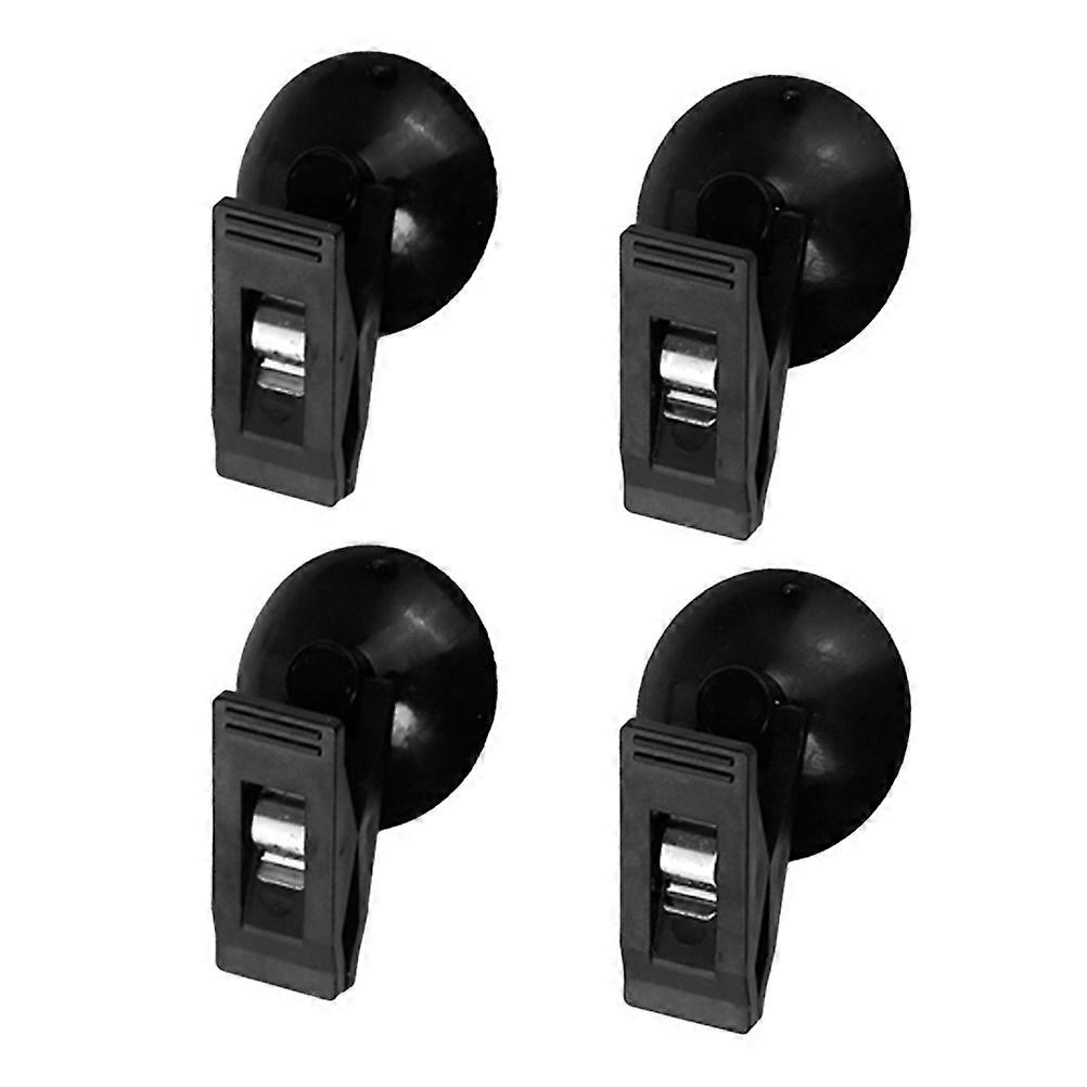 Paste Storage Clip Multifunctional Suction Type Clips for 4Pairs Car Use