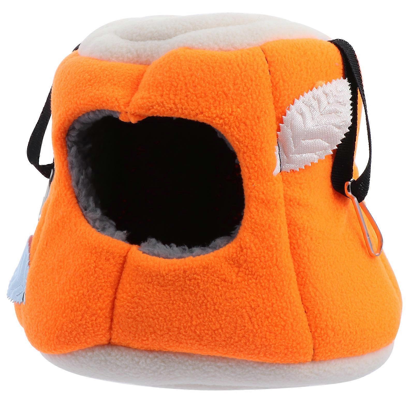 Warm Bed Nest Cotton Nest for Sleeping Orange Plush