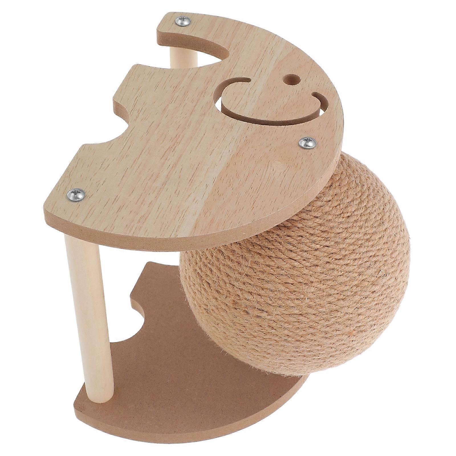 Sisal Cat Toy Ball Cat Scratcher for Exercise with 2Pcs Set Included