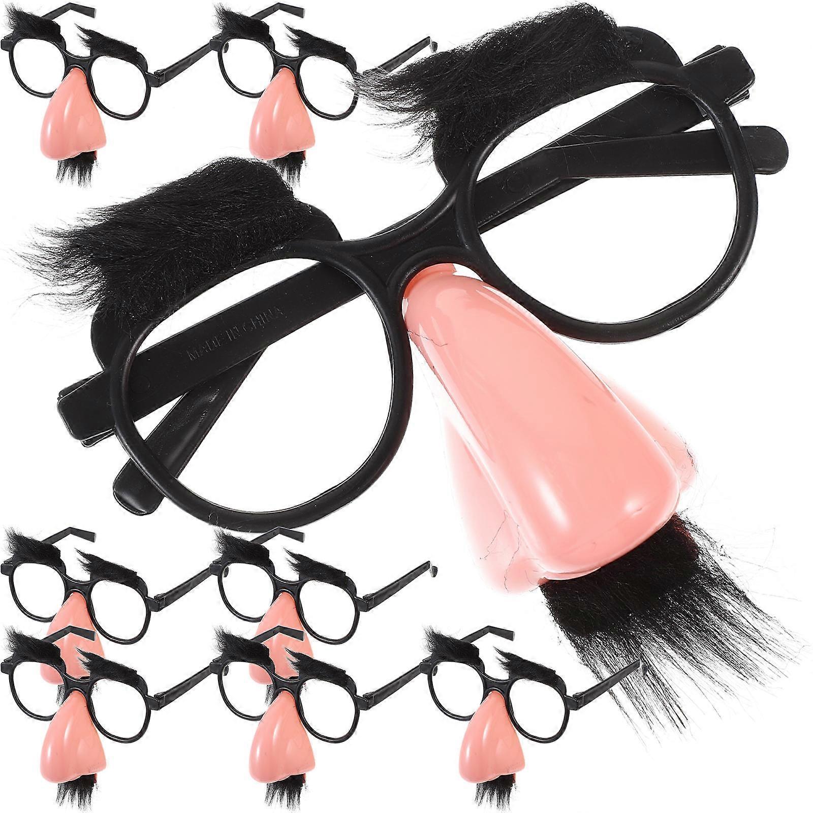 Beard Glasses for Party in Assorted Color 24Pcs Set