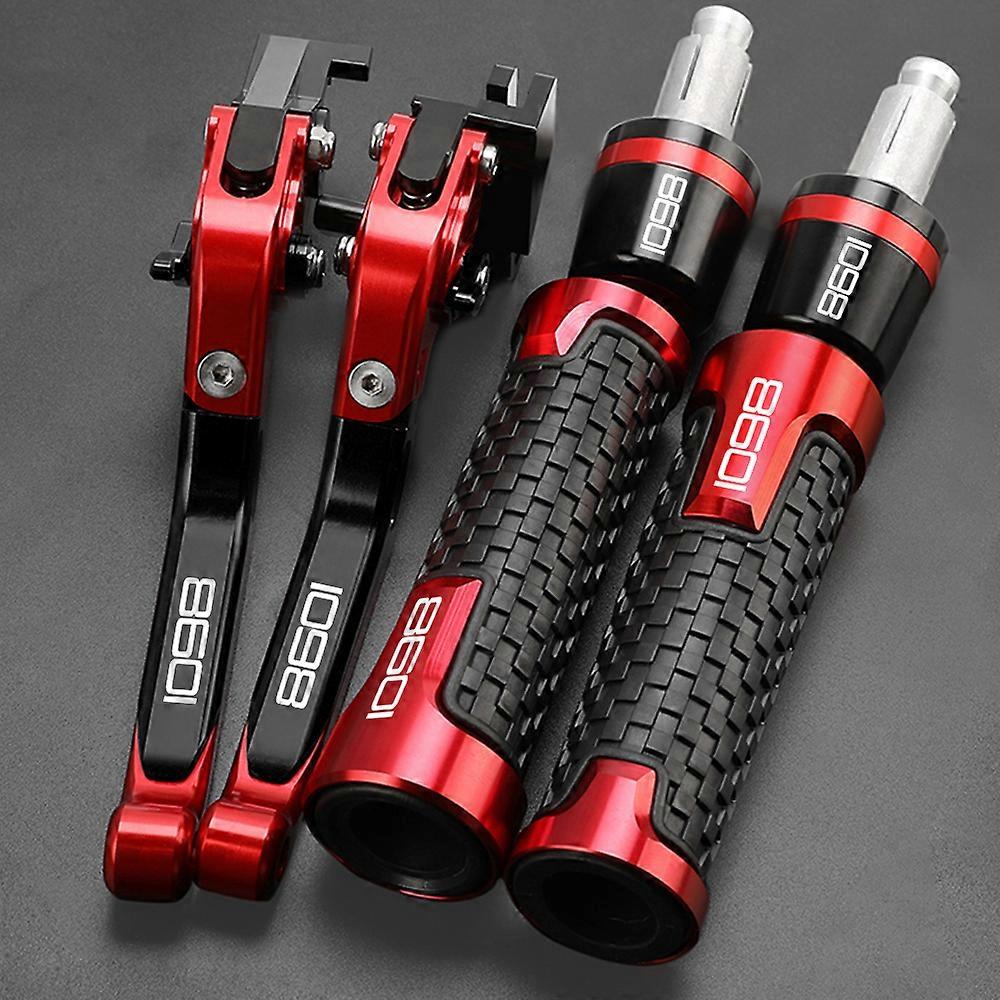 Applicable For ducati 1098/S/TRicoloR 749 999 1198/S/R 848/EVO Motorcycle Extendable Folding Adjustable Brake Clutch Levers Handlebar grips