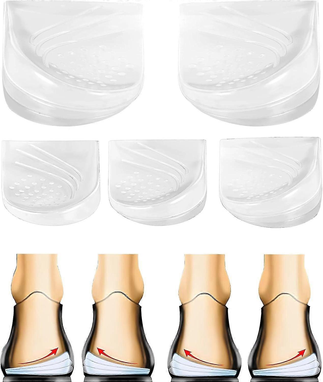 2/3-kerroksinen säädettävä ortopedinen kantapään kohotin supinaation ja ylipronaation korjaamiseen, mediaalinen ja lateraalinen kantapään kiilakorotin polvikipuun ja kaareviin jalkoihin