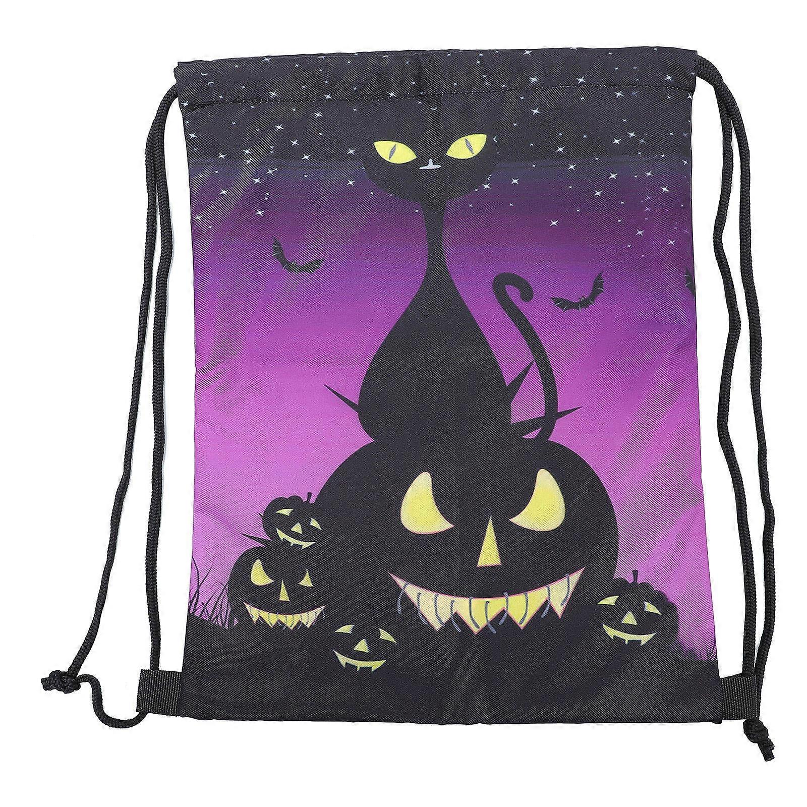 Halloween Drawstring Pouch for Storage Use 1Pcs Gym Cinch Sack