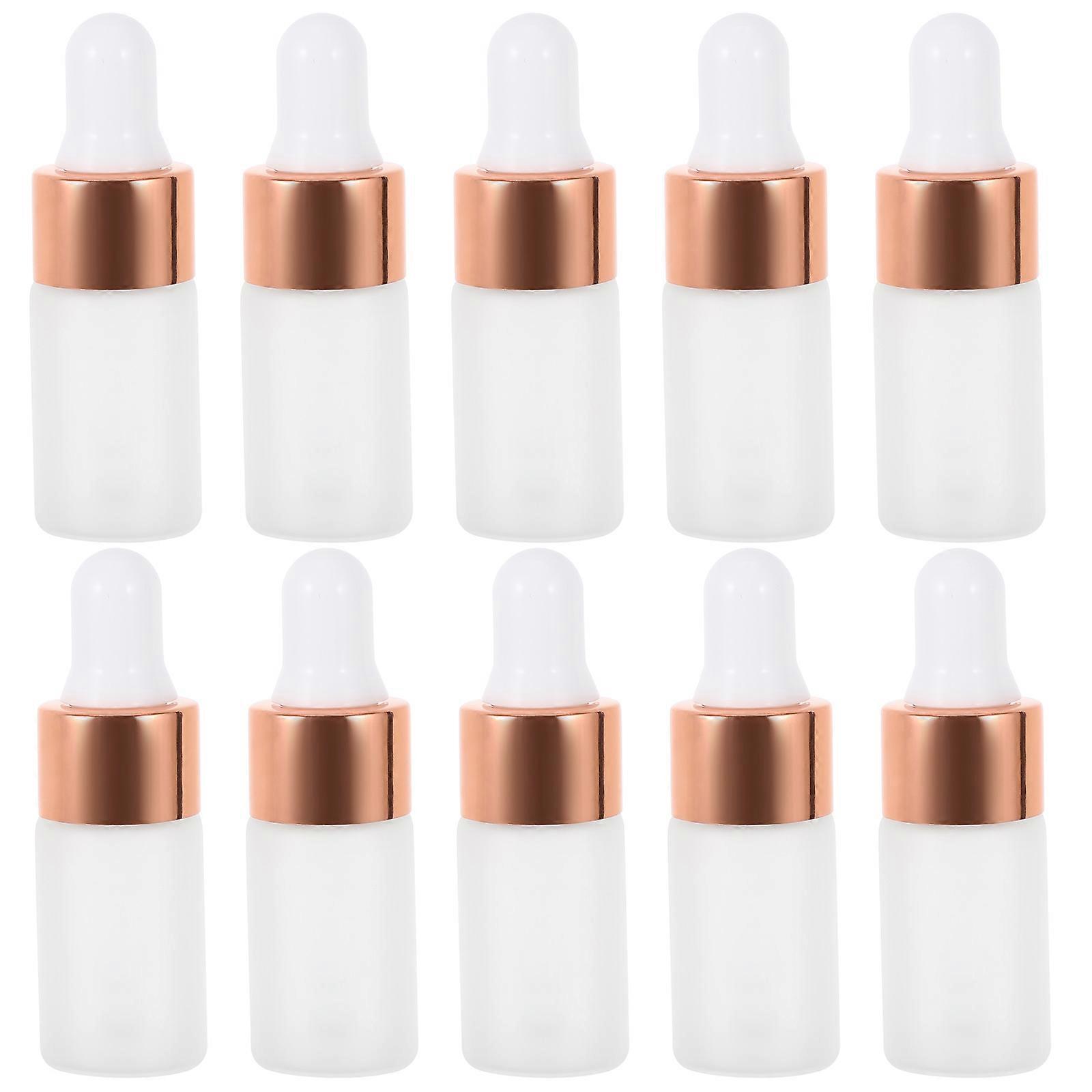 Perfume Sample Dropper Bottles for Storage Use 10Pcs Glass Refillable Bottles