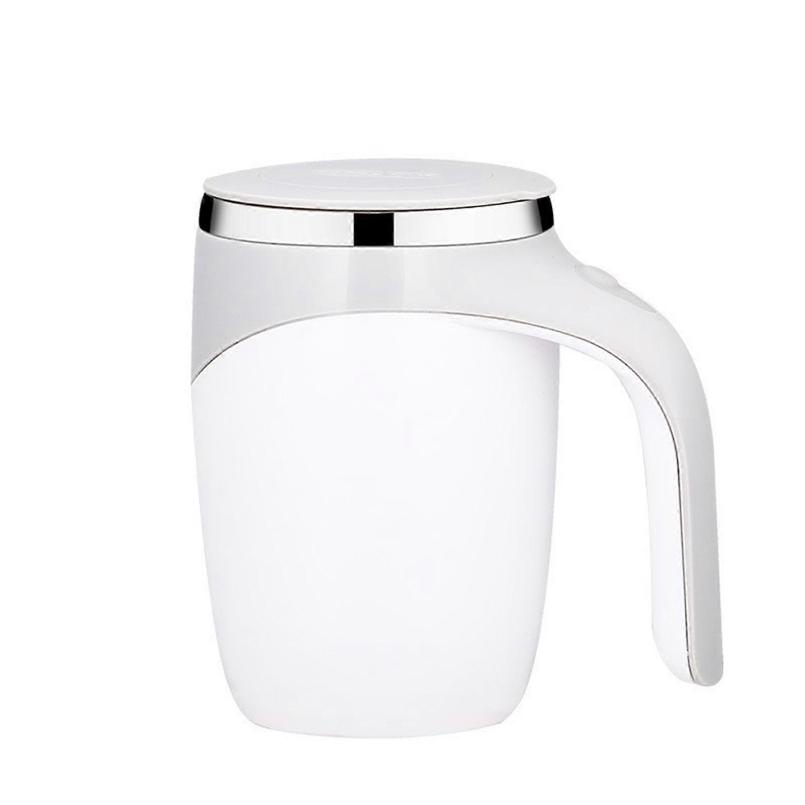 380ml Self-Stirring Coffee Mug, Automatic Mixing Cup with Lid, Magnetic Stirrer for Coffee, Milk Tea - Compatible with 2025 Models
