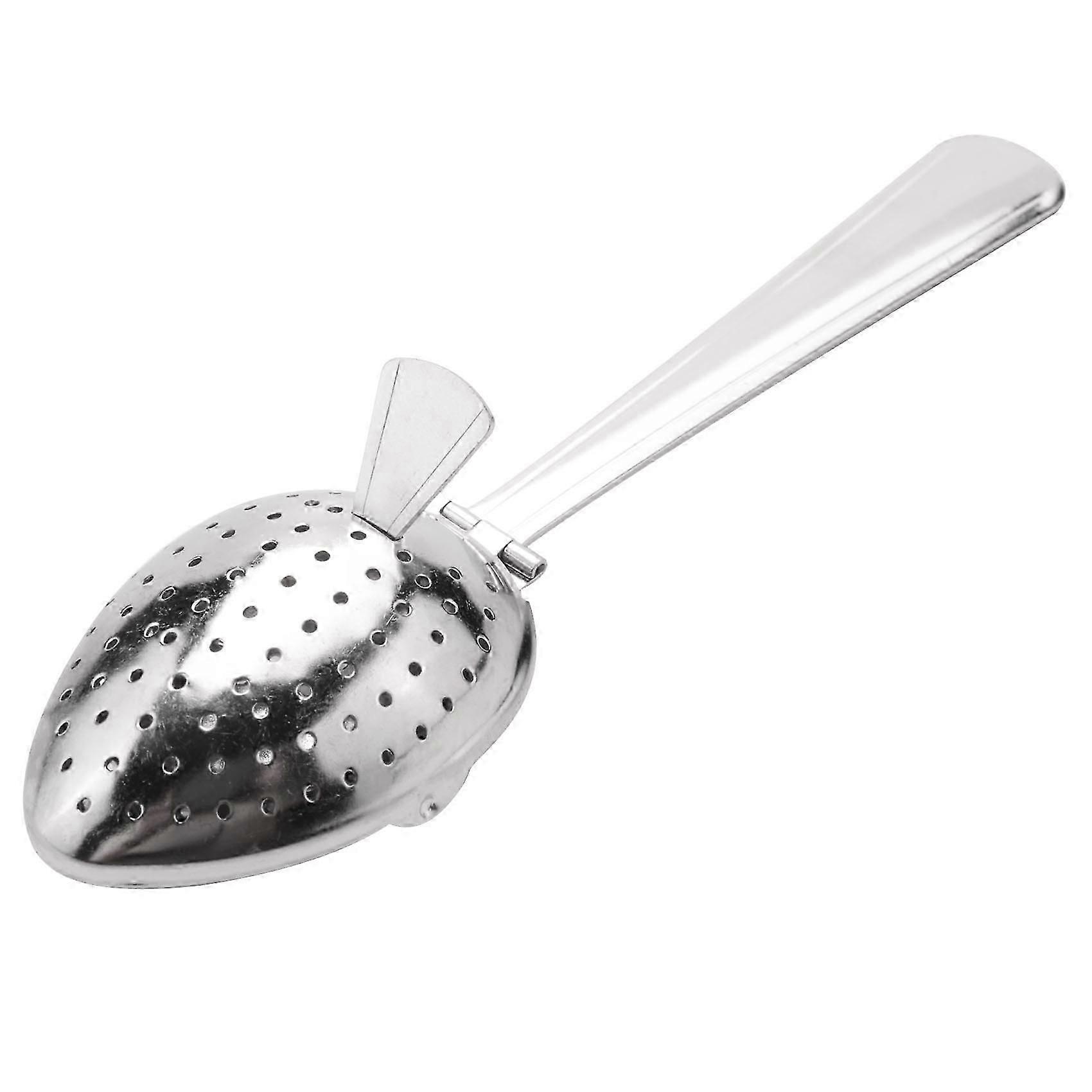 herb strainer spoon stainless steel for loose leaf tea