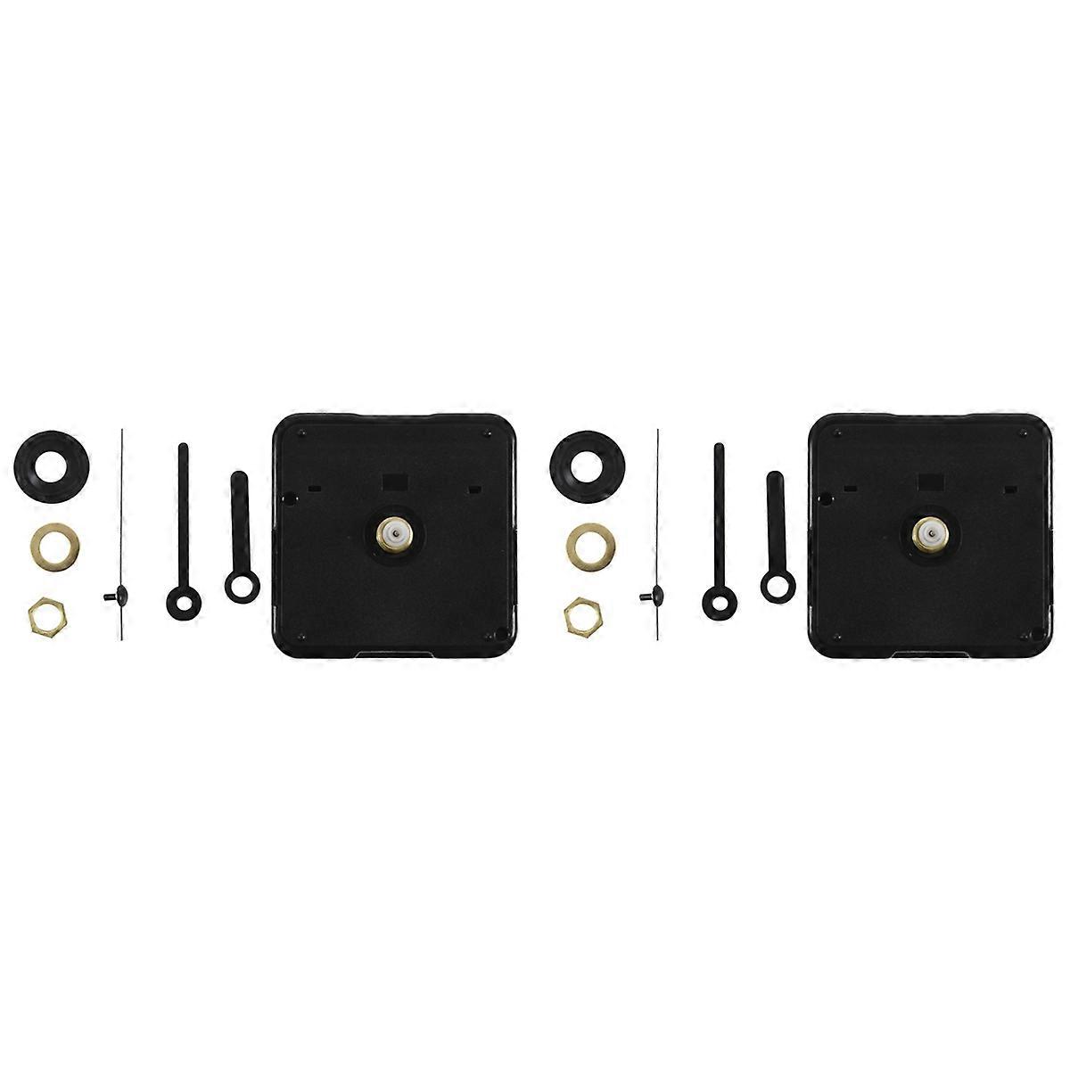 Clock Movement with Short Hands, 4/ 25 Inch Maximum Dial Thickness