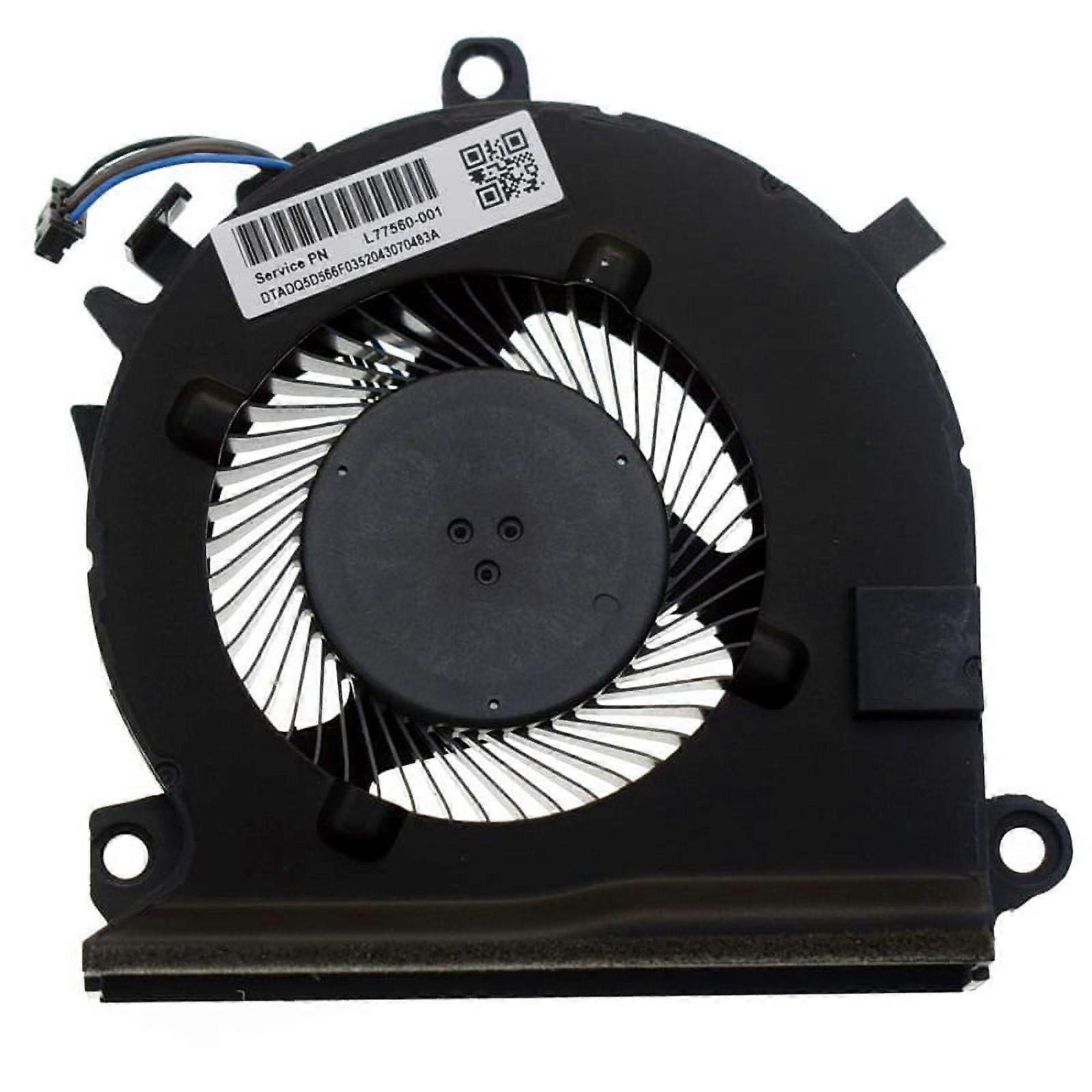 Laptop CPU Cooling Fan DFS2000055K0T DC5V 0.5A 4PIN for Pavilion Gaming 15-EC L77560-001