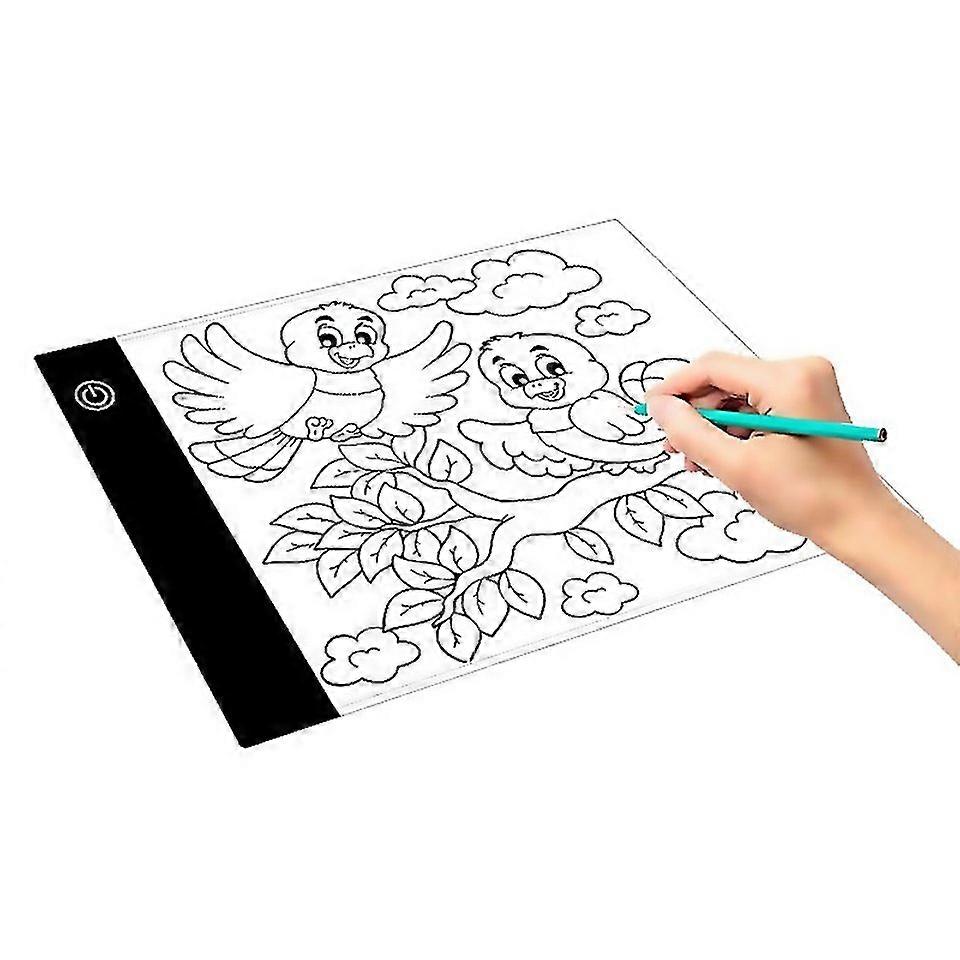 For A5 Size Ultrathin Usb Three Level Of Brightness Dimmable Acrylic Copy Boards Anime Sketch Drawin