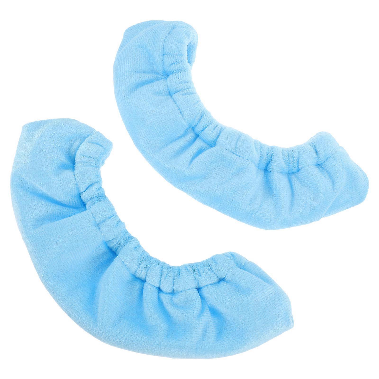 Ice Skate Guards Skate Guards Provide Protection 1Pair Blue Elastic Covers