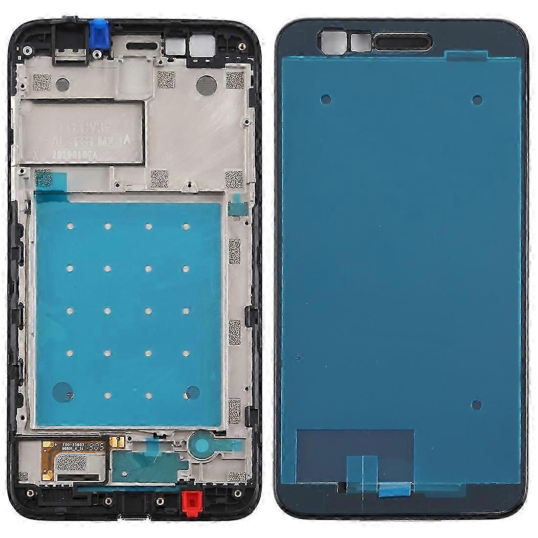 Front Housing LCD Frame Bezel Plate for LG K11 (2018) (Silver)