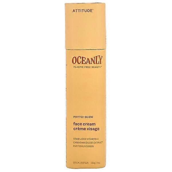 ATTITUDE, OceanlyÃÂ¢ÃÂÃÂ¢, Phyto-Glow Face Cream, 1 oz (30 g)