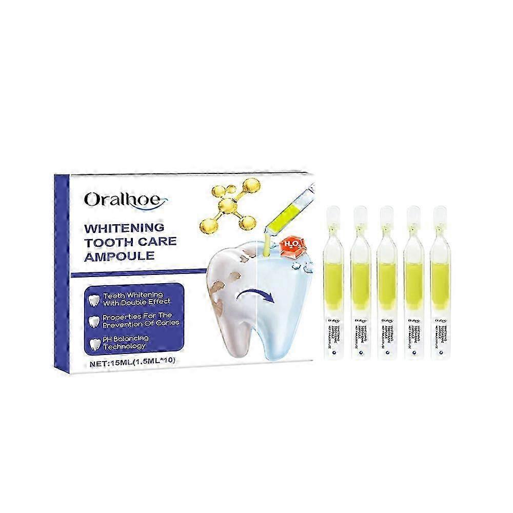 Teeth Whitening Essence With Double Effect Properties For The Prevention Of Caries PHBalancing Technology