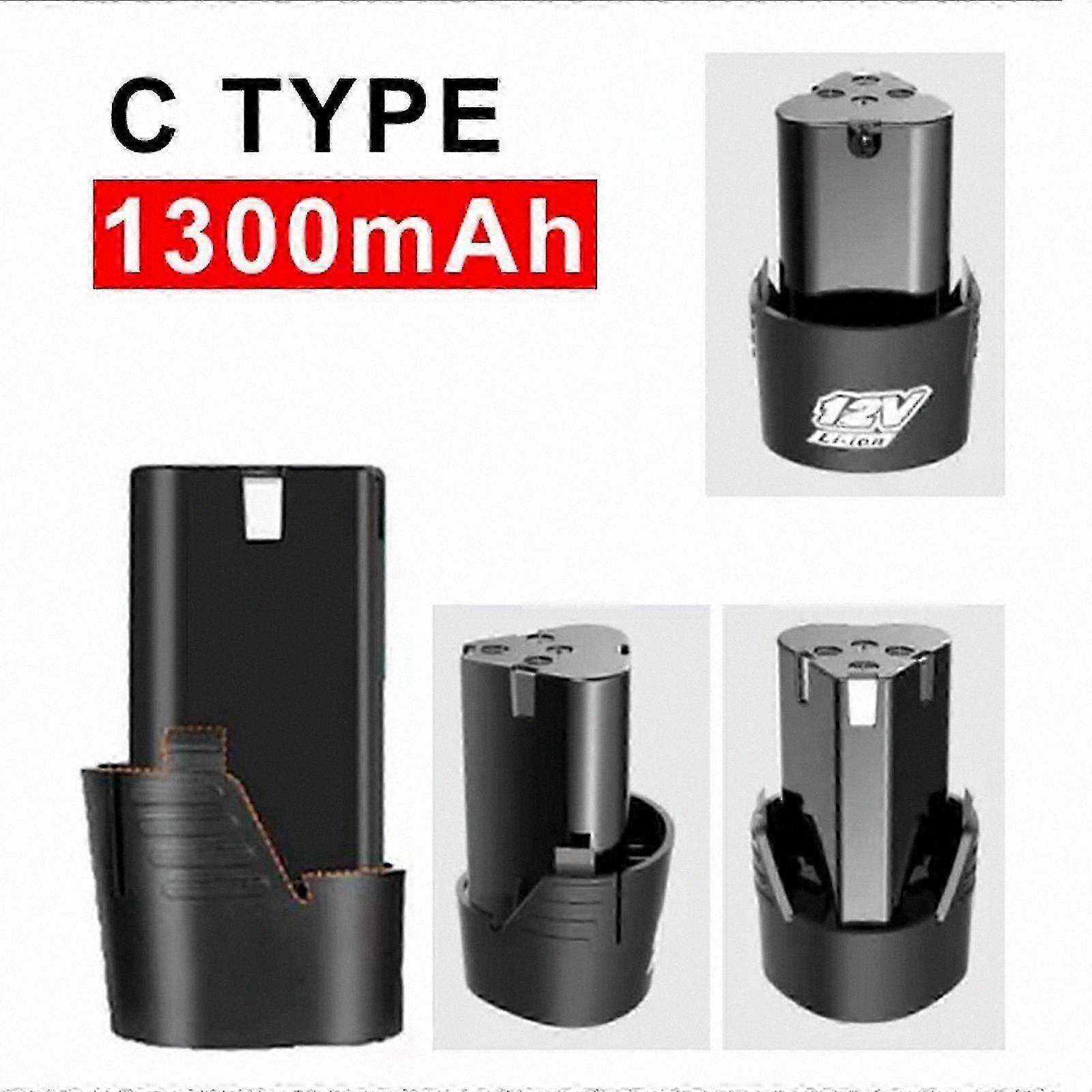 3000Ah 12V Lithium-ion Battery for Cordless Drill and Screwdriver Tools Rechargeable Power Source