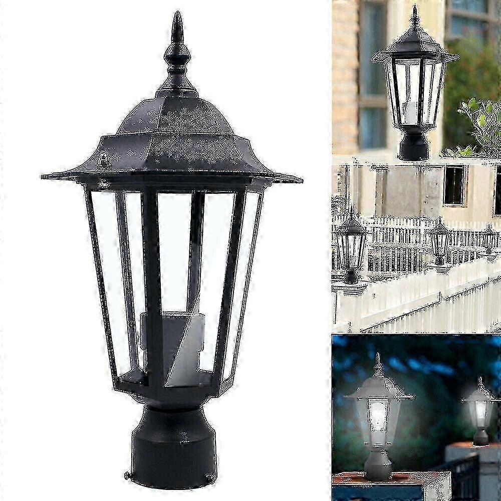 Outdoor Post Pole Light Lantern for Patio or Driveway