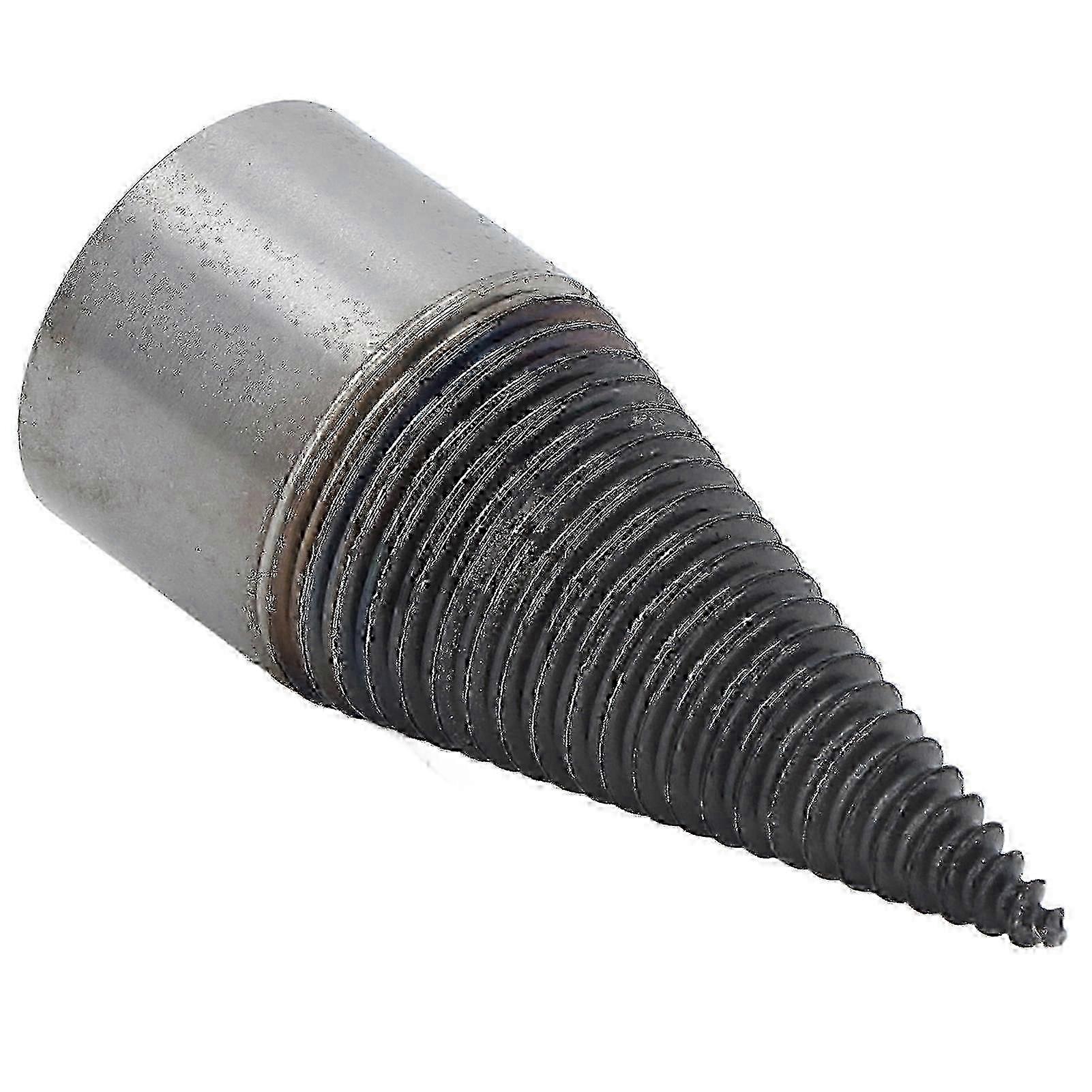 Firewood Bit Ti Coating Carbon Steel Efficient Cutting Wood Splitter Drill Bit with 3 Shank Dia 42mm L 100mm miao4