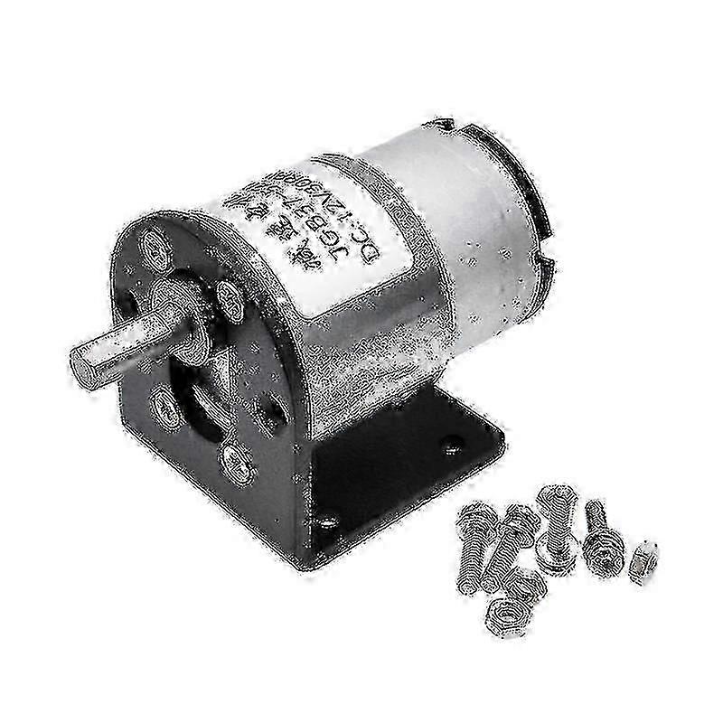 Electric Motor with Jgb37-520 for 12v & 24v - High Torque Gear Box Multiple Speed Settings