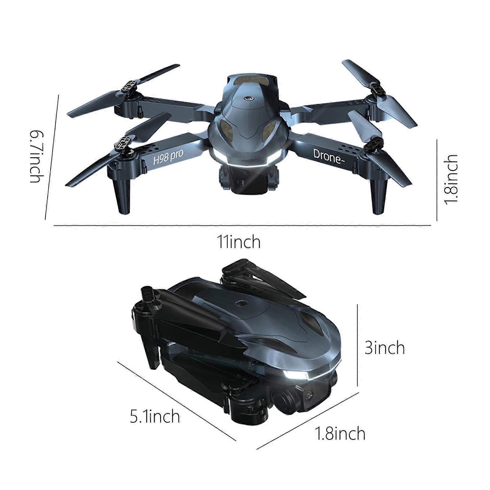 PAVEOS Drone with 1080P HD Camera, Optical Flow Positioning, Altitude Hold, Headless Mode, Remote Control - Compatible with Gifts for Adults & Kids