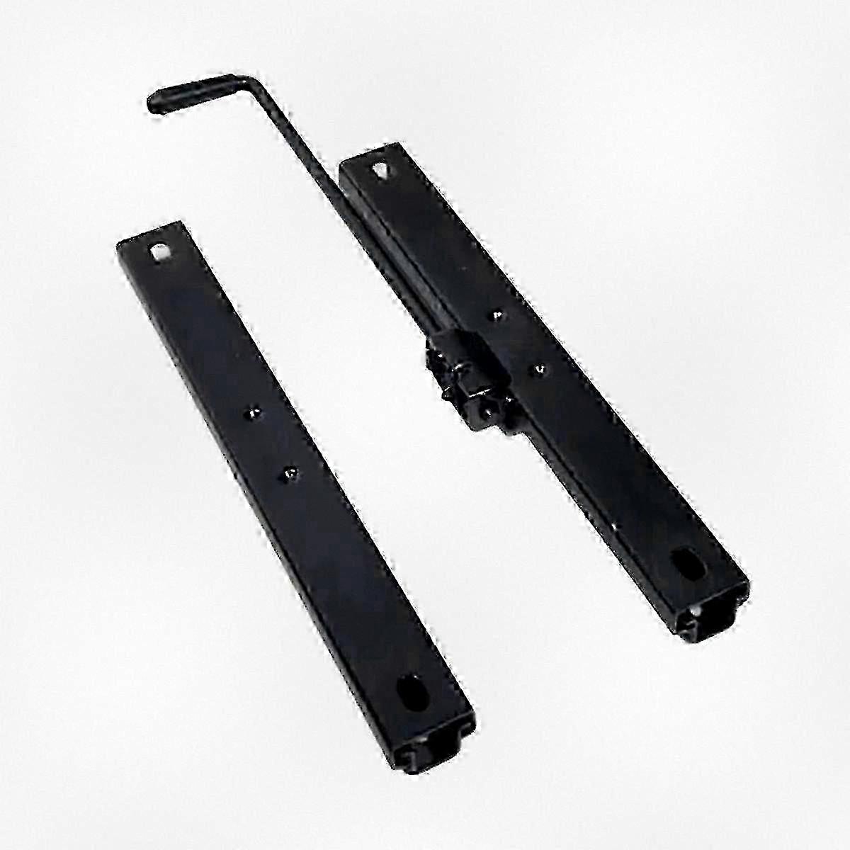 High-Strength Adjustable Single Lock Seat Slide Rail Kit for Loader Forklift Tractor