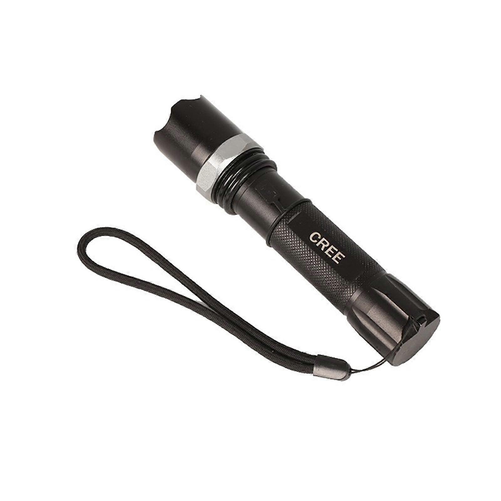 Rechargeable Strong Light Flashlight LED Outdoor Mechanical Focus USB Work Light Cobb Mini Flashlight