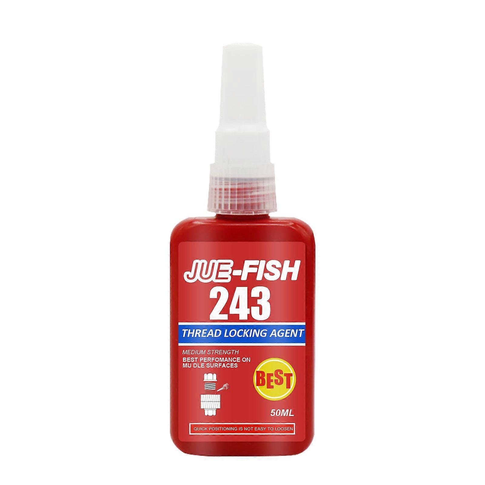 Jue-Fish Thread Lock Sealant Metal Screw Anti-Loose Waterproof Lock Seal Threadlocker