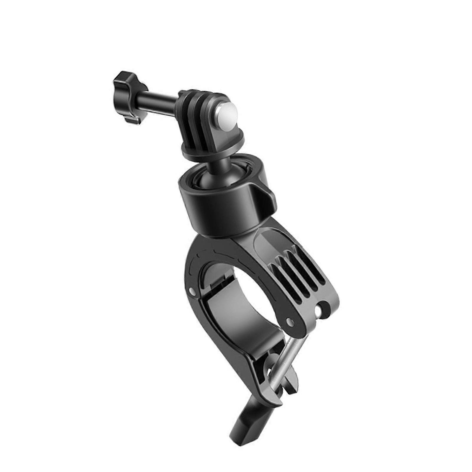 Universal Action Camera Handlebar Holder Clamp with 360 Degree Rotary Fixed Power Clamp Multicolor