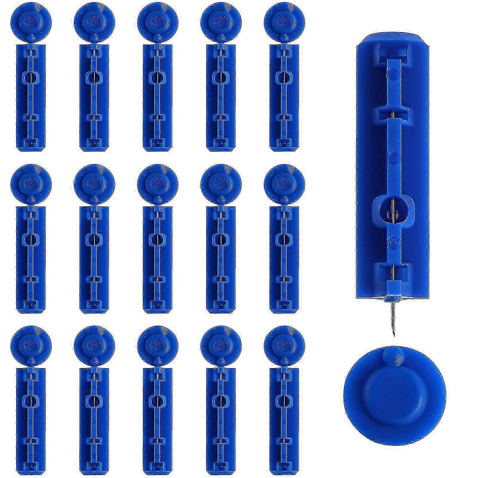 200pcs Painless Lancing Lancets Blood Collection Needles Safety Sterile Lancets Hospital Accessories-Yvan (200 ピース無痛穿刺ランセット採血針安全滅菌ランセット病院付属品 - Yvan