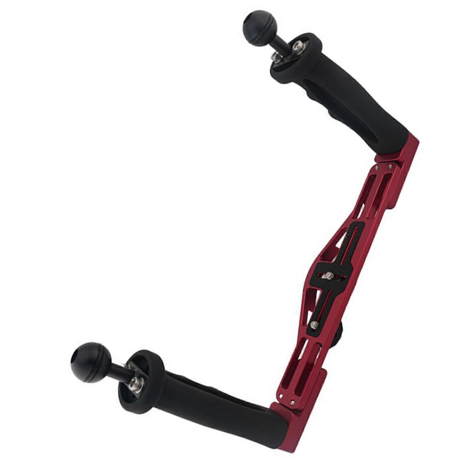 תושבת צלילה מתחת למים כוללת ידית ארגונומית ובניית סגסוגת אלומיניום מייצב מגש אחיזה נוח ססגוני