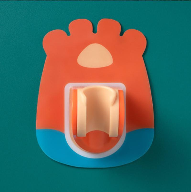 Creative Bathroom Cartoon Shower Shelf, Red